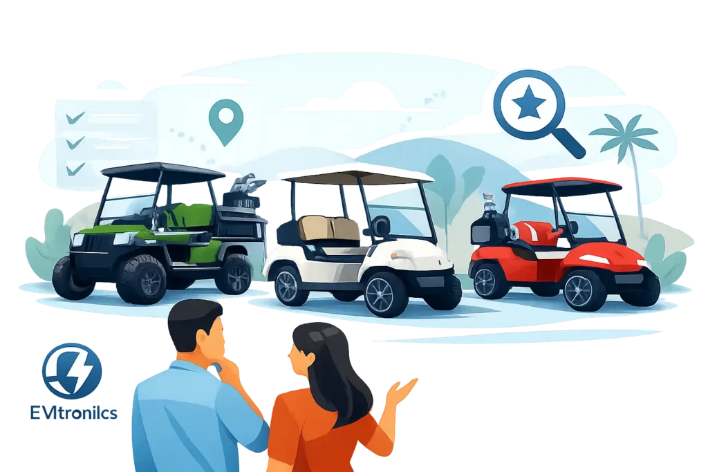 Carros de golf personalizados: qué conviene