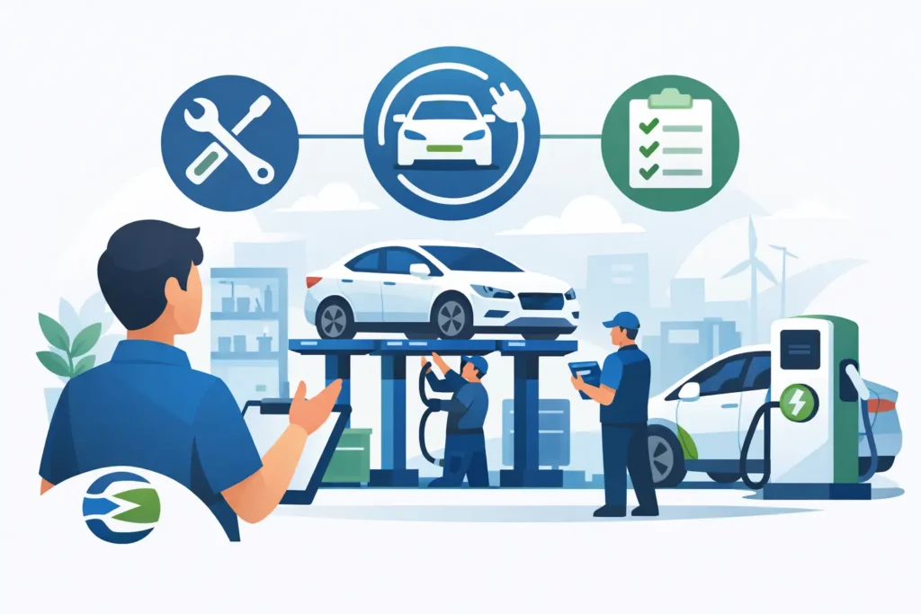 Guía para elegir taller de movilidad eléctrica
