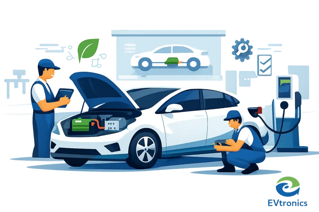 Mantenimiento preventivo de vehículos híbridos