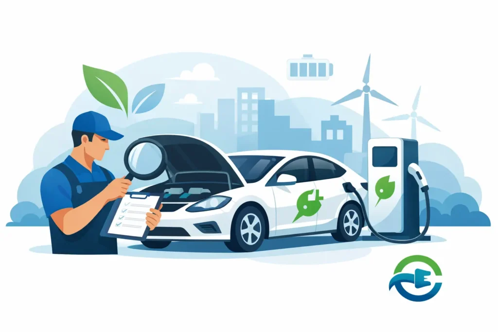 Revisión pre compra de vehículo eléctrico