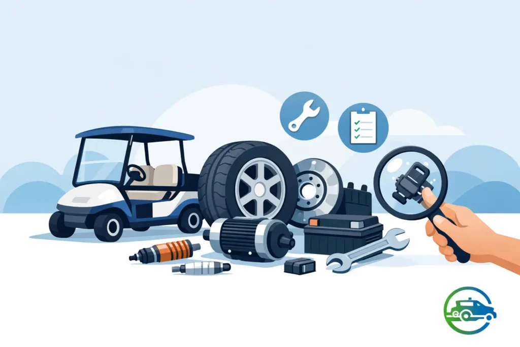 Repuestos para carro de golf: qué revisar