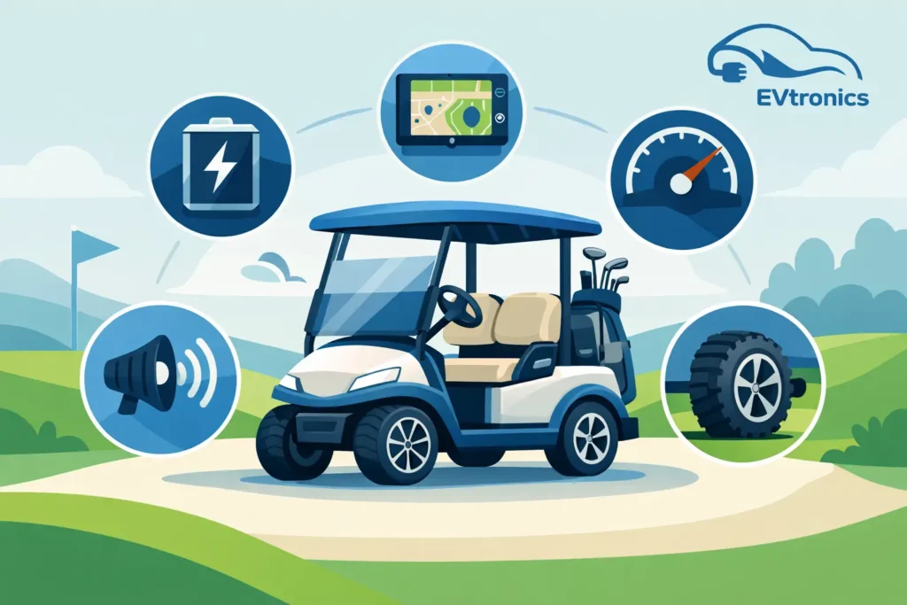 Best upgrades for electric golf carts: qué elegir
