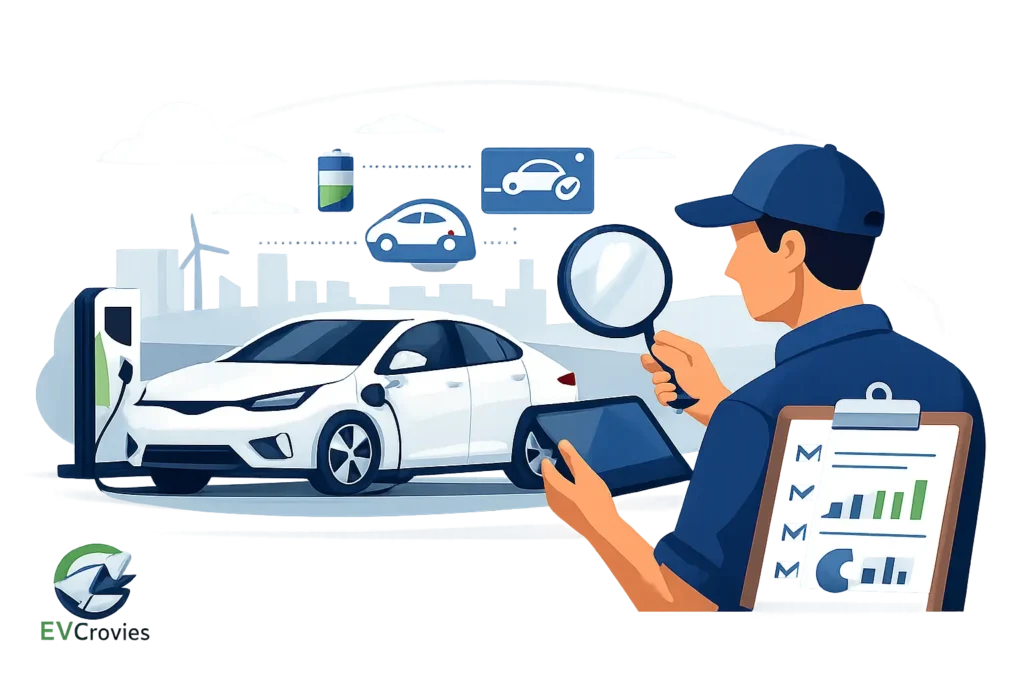 EV pre sale inspection: compre con datos reales