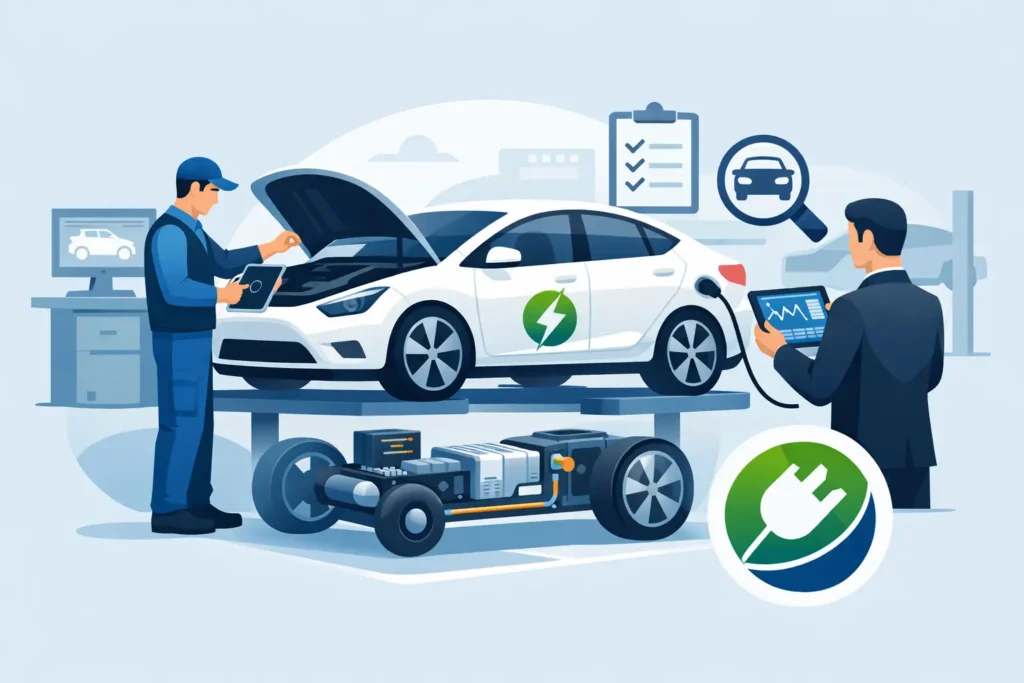 Revisión técnica de vehículo eléctrico usado
